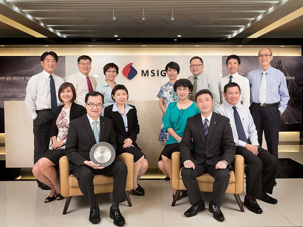 MSIG awarded best in class in Asia