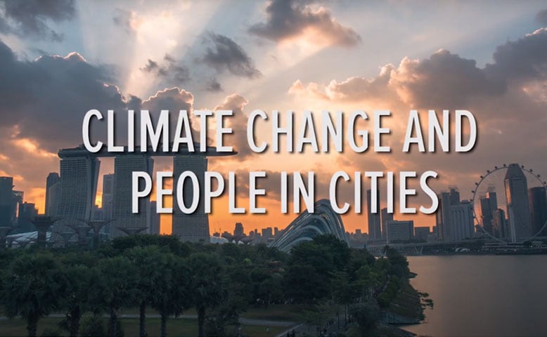 Climate Change and People in Cities video
