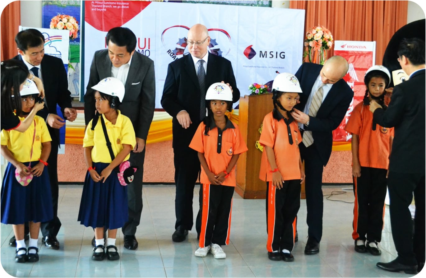 Promoting road safety in Thailand