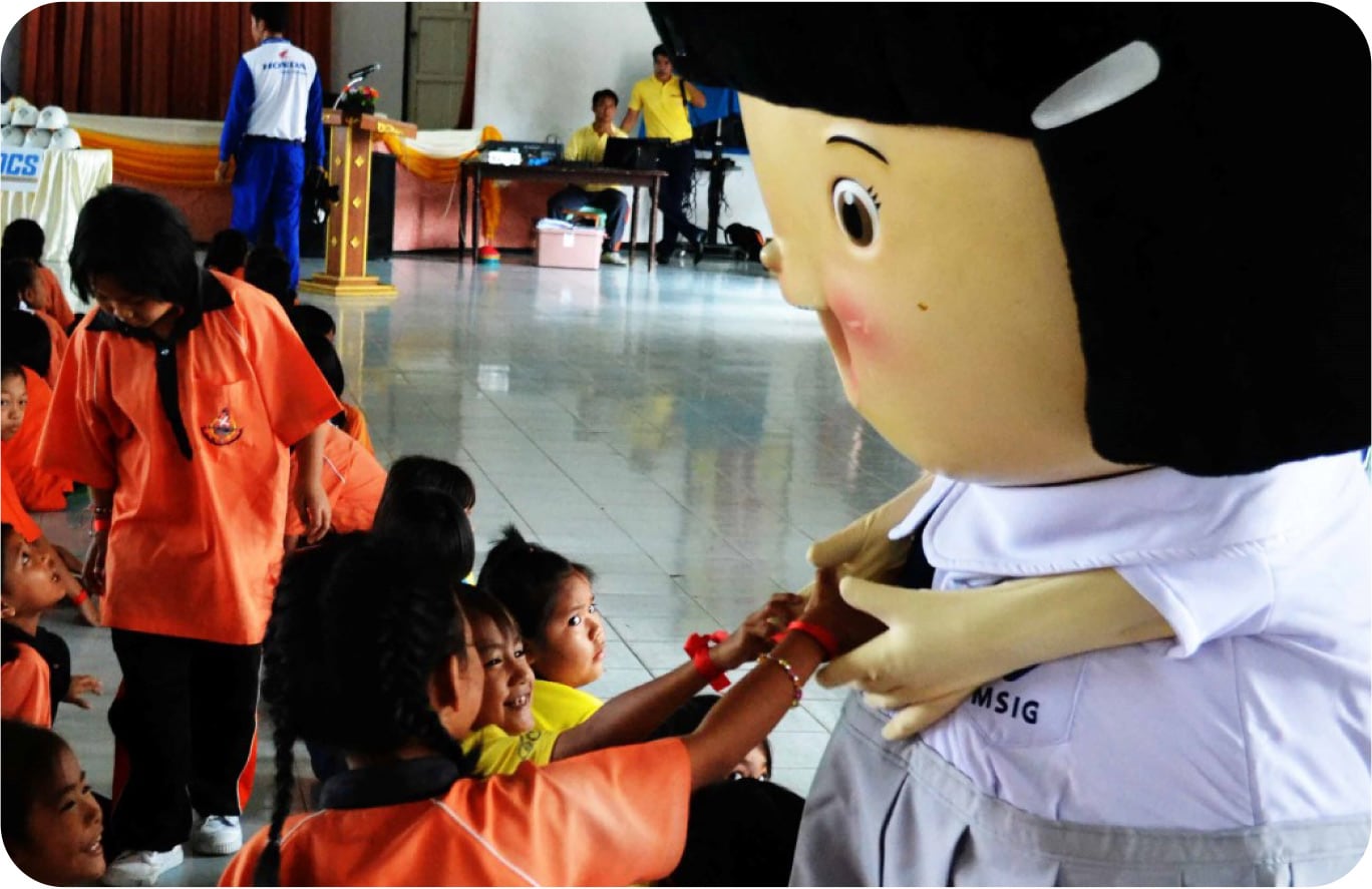 Promoting road safety in Thailand